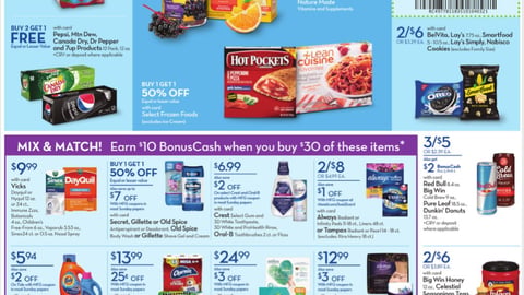 Rite Aid P&G 'Mix & Match' Feature